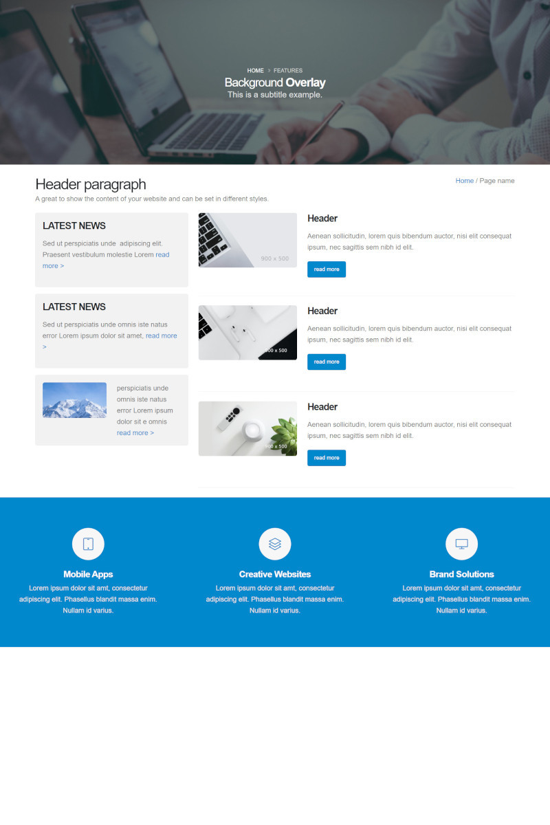 เว็บไซต์สำเร็จรูป-layout - General