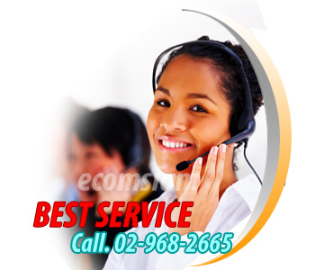 บริการสนับสนุนลูกค้า งานบริการลูกค้า-พร้อมด้วยบริการสนับสนุนฟรี!  หากคุณมีข้อสงสัยเกี่ยวกับ การตั้งค่า หรือการใช้งาน คุณสามารถติดต่อกับบริษัท ทางไลน์ : @ecomsiam อีเมล์ : support@ecomsiam.com หรือทางโทรศัพท์  02-968-2665, 02-968-					3399 บริษัทมีความยินดีให้บริการค่ะ
