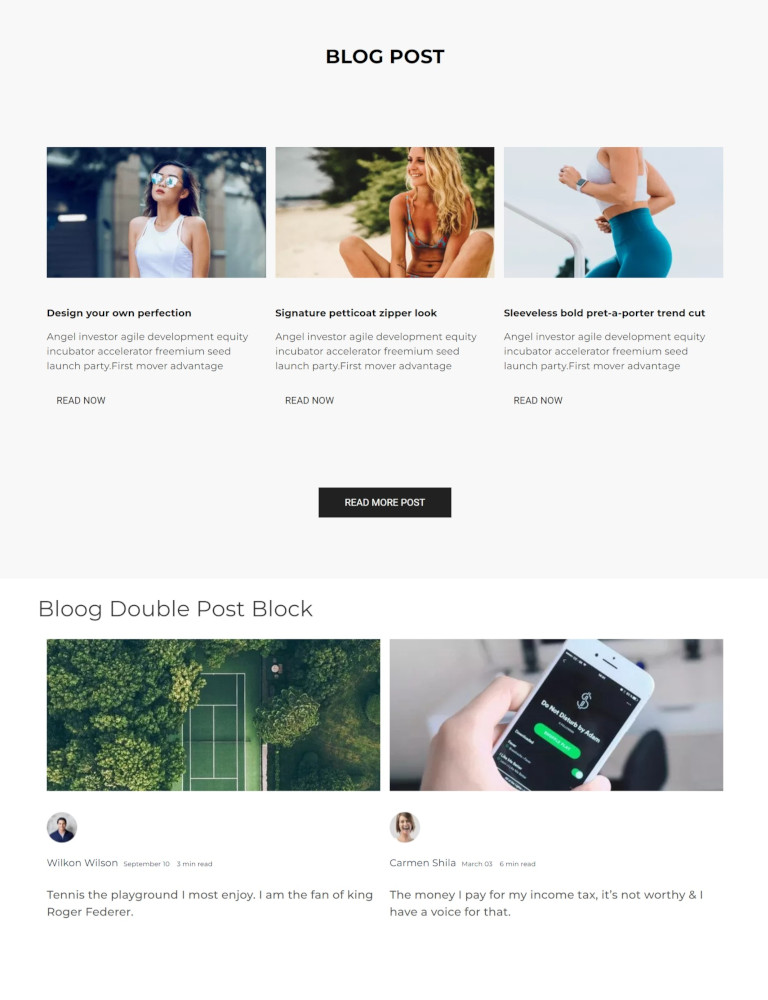 ตัวอย่างหน้าโพสต์ Blog Post Block Template แนะนำเว็บสำเร็จรูป NineNIC มีตัวเลือกและคุณสมบัติมากมายเพื่อสร้างไซต์ของคุณ สร้างเว็บไซต์รวดเร็ว พร้อมฟีเจอร์มากมาย ด้วย Block Templates