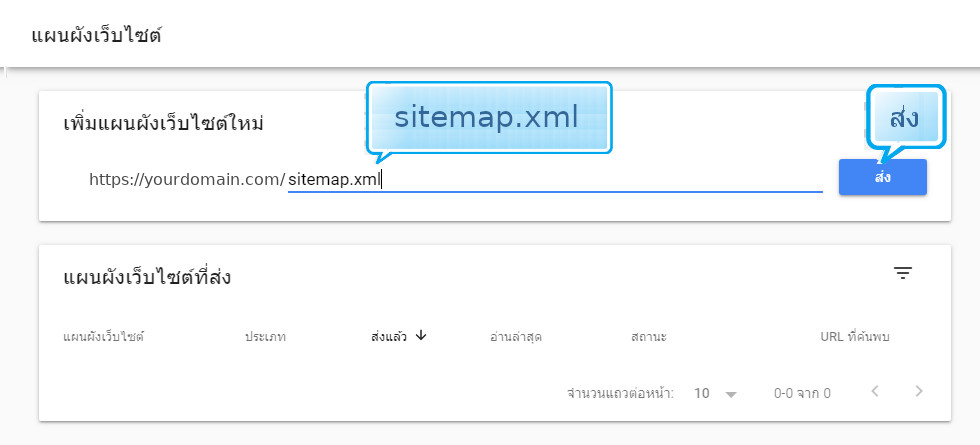 แผนผังเว็บไซต์ หรือ sitemap เพิ่มเว็บไซต์ ในบัญชี Google - ส่งแผนผังเว็บไซต์ให้กับ Google ป้อน sitemap.xml - คู่มือใช้งานระบบร้านออนไลน์ ขายสินค้าออนไลน์ ทำเว็บขายของ Ninenic ecommerce