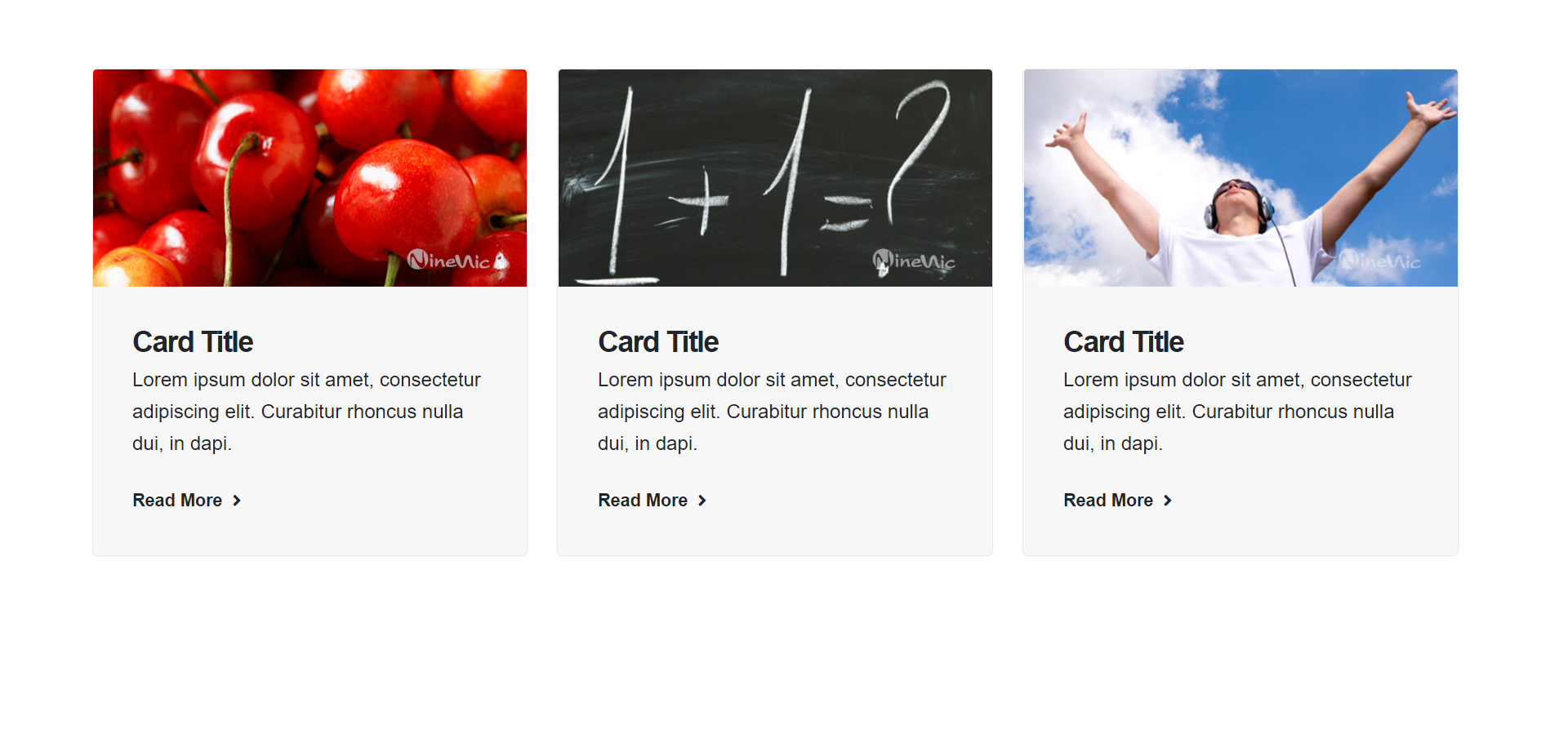 Shortcodes cards - image-top-bg-color-grey-3-column แนะนำ เว็บไซต์สำเร็จรูป NineNIC